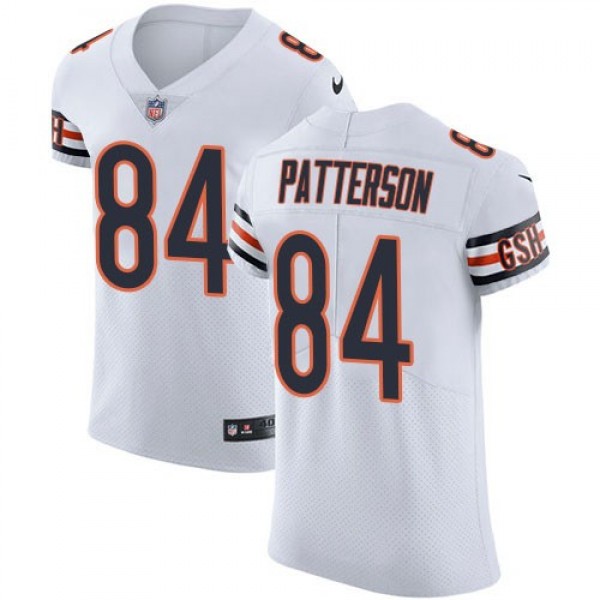 Nike Bears #84 Cordarrelle Patterson White Men's Stitched NFL New Elite Jersey