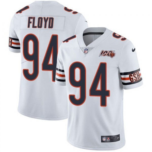 Nike Bears #94 Leonard Floyd White Men's 100th Season Stitched NFL Vapor Untouchable Limited Jersey