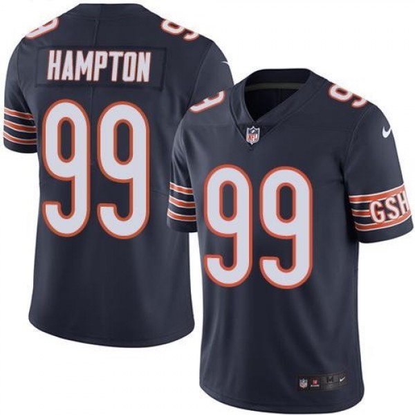 Nike Bears #99 Dan Hampton Navy Blue Team Color Men's Stitched NFL Vapor Untouchable Limited Jersey