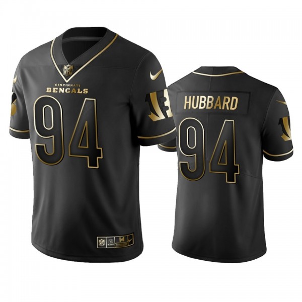 Bengals #94 Sam Hubbard Men's Stitched NFL Vapor Untouchable Limited Black Golden Jersey