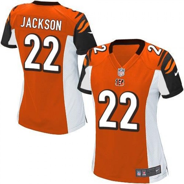 Women's Bengals #22 William Jackson Orange Alternate Stitched NFL Elite Jersey