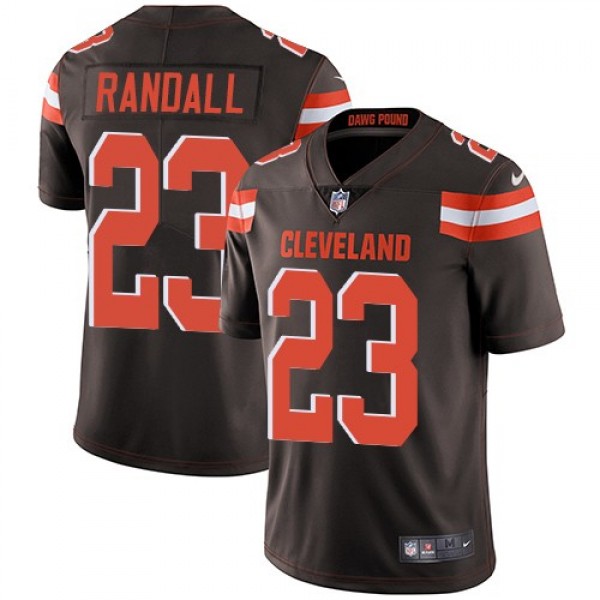 Nike Browns #23 Damarious Randall Brown Team Color Men's Stitched NFL Vapor Untouchable Limited Jersey