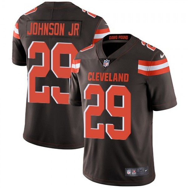 Nike Browns #29 Duke Johnson Jr Brown Team Color Men's Stitched NFL Vapor Untouchable Limited Jersey