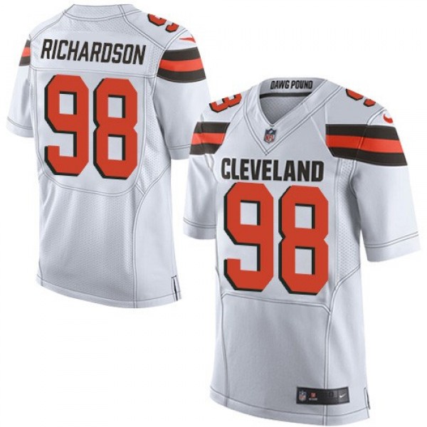 اول اكسيد الكربون Nike Browns #98 Sheldon Richardson Jr White Men's Stitched NFL New ... اول اكسيد الكربون
