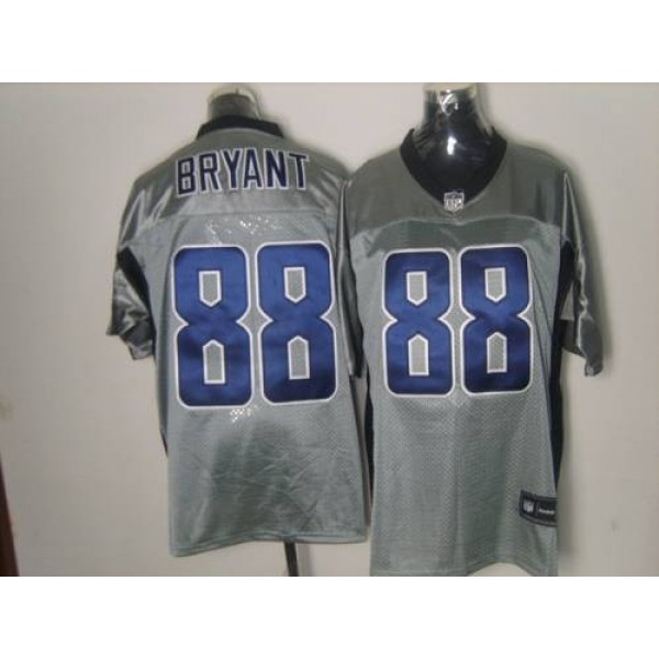 Cowboys #88 Dez Bryant Grey Shadow Stitched NFL Jersey