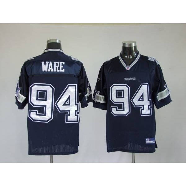 Cowboys #94 DeMarcus Ware Blue Stitched NFL Jersey