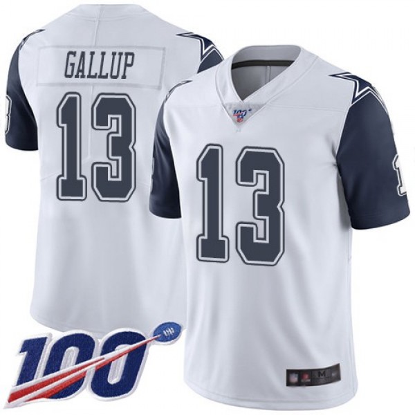 سوني قديم Nike Cowboys #13 Michael Gallup White Men's Stitched NFL Limited ... سوني قديم
