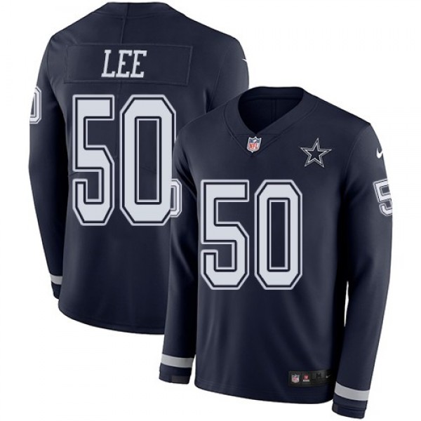 ملابس طبية Nike Cowboys #50 Sean Lee Navy Blue Team Color Men's Stitched NFL ... ملابس طبية