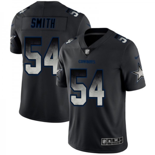 Nike Cowboys #54 Jaylon Smith Black Men's Stitched NFL Vapor Untouchable Limited Smoke Fashion Jersey
