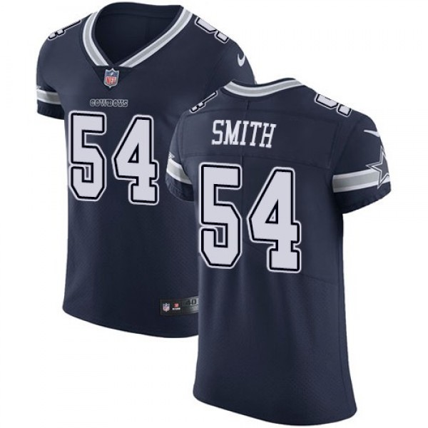Nike Cowboys #54 Jaylon Smith Navy Blue Team Color Men's Stitched NFL Vapor Untouchable Elite Jersey