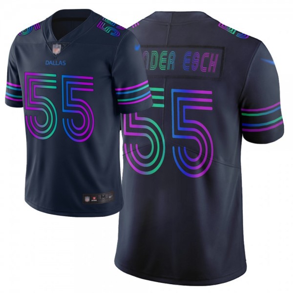 Nike Cowboys #55 Leighton Vander Esch Navy Men's Stitched NFL Limited City Edition Jersey