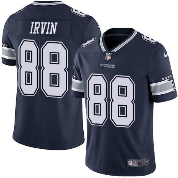 Nike Cowboys #88 Michael Irvin Navy Blue Team Color Men's Stitched NFL Vapor Untouchable Limited Jersey