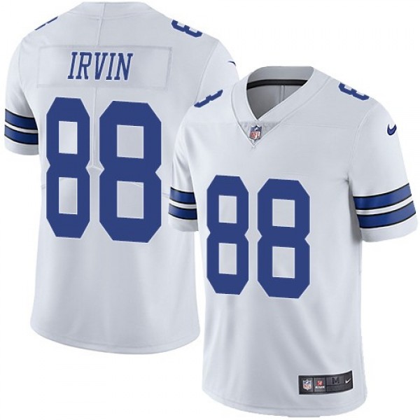 Nike Cowboys #88 Michael Irvin White Men's Stitched NFL Vapor Untouchable Limited Jersey