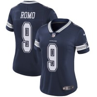شاي برتقال Women's Cowboys #9 Tony Romo Navy Blue Team Color Stitched NFL ... شاي برتقال