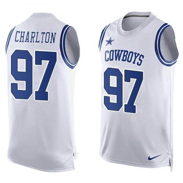 محلول ملحي النهدي Nike Cowboys #97 Taco Charlton White Men's Stitched NFL Limited ... محلول ملحي النهدي