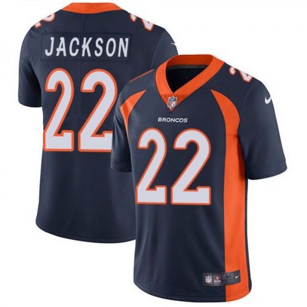 Nike Broncos #22 Kareem Jackson Navy Blue Alternate Men's Stitched NFL Vapor Untouchable Limited Jersey