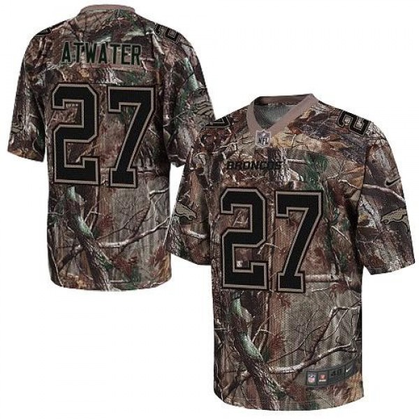 Nike Broncos #27 Steve Atwater Camo Men's Stitched NFL Realtree Elite Jersey