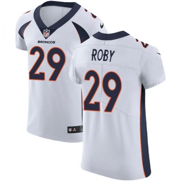 Nike Broncos #29 Bradley Roby White Men's Stitched NFL Vapor Untouchable Elite Jersey