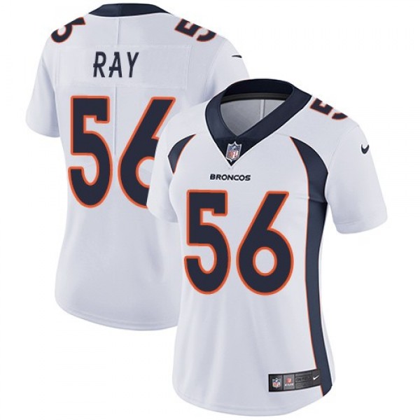 Women's Broncos #56 Shane Ray White Stitched NFL Vapor Untouchable Limited Jersey