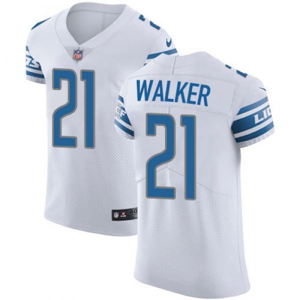 Nike Lions #21 Tracy Walker White Men's Stitched NFL Vapor Untouchable Elite Jersey