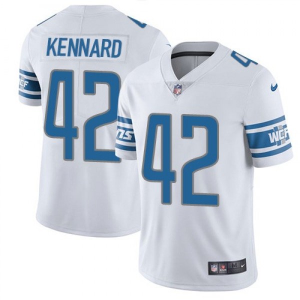 Nike Lions #42 Devon Kennard White Men's Stitched NFL Vapor Untouchable Limited Jersey