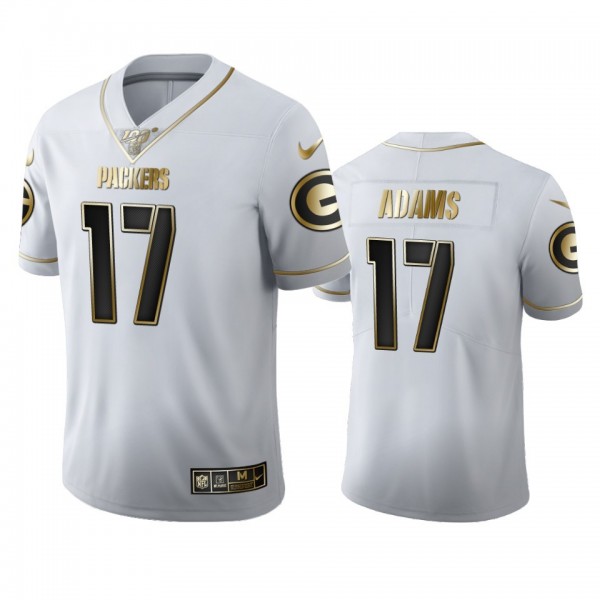 سعر ايفون ٦ Green Bay Packers #17 Davante Adams Men's Nike White Golden ... سعر ايفون ٦