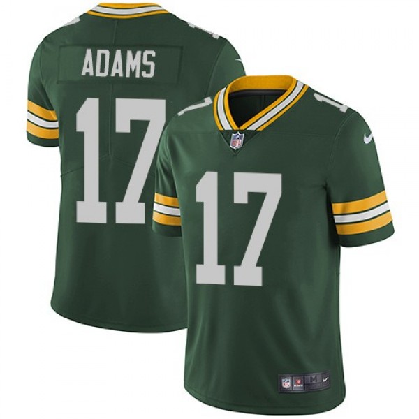 Nike Packers #17 Davante Adams Green Team Color Men's Stitched NFL Vapor Untouchable Limited Jersey