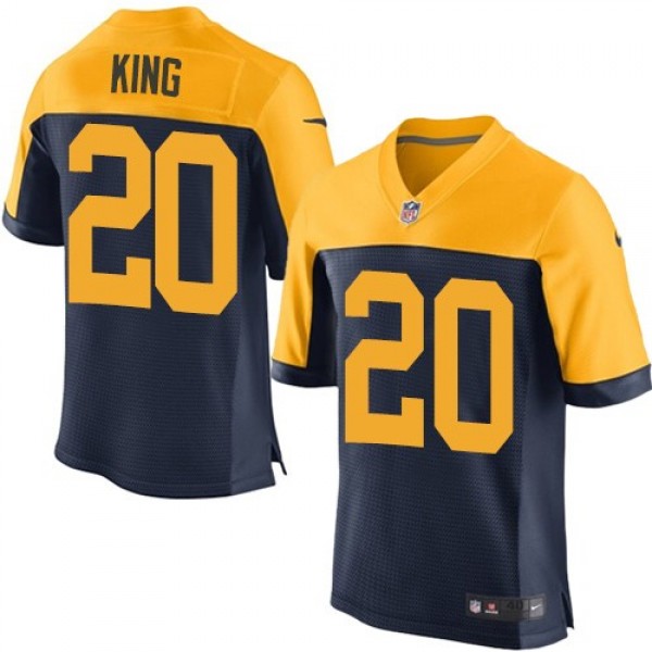 Nike Packers #20 Kevin King Navy Blue Alternate Men's Stitched NFL New Elite Jersey