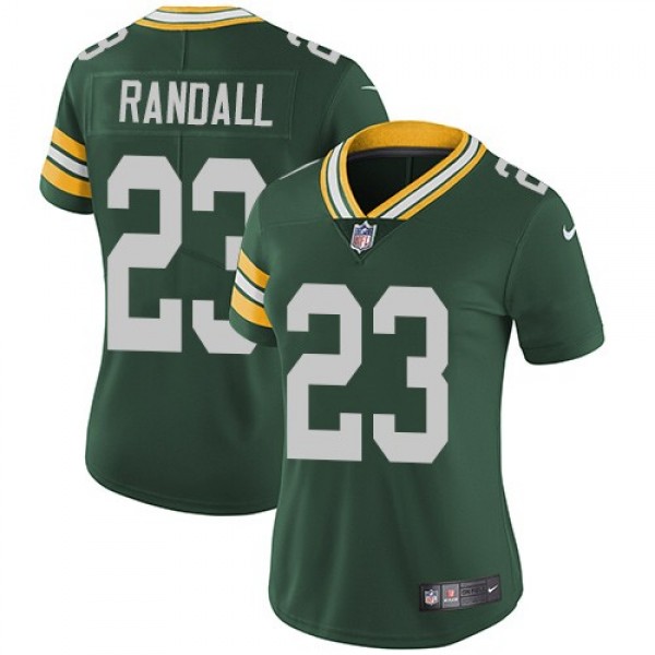 Women's Packers #23 Damarious Randall Green Team Color Stitched NFL Vapor Untouchable Limited Jersey