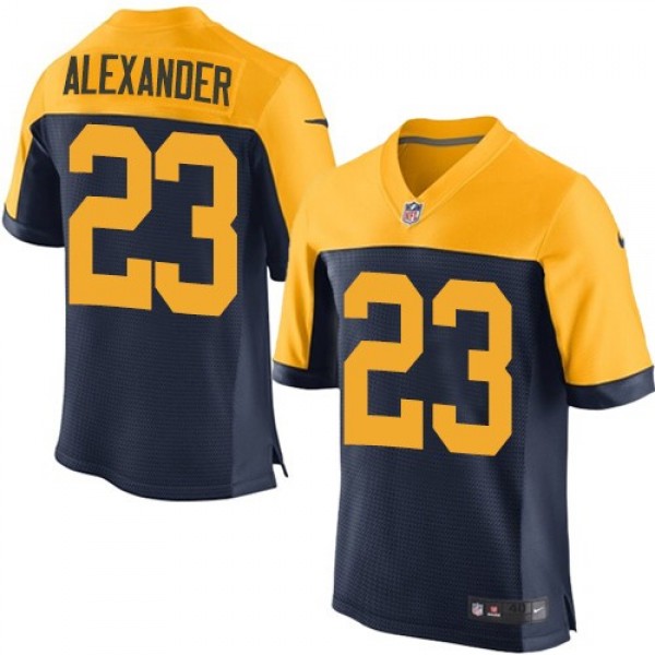 Nike Packers #23 Jaire Alexander Navy Blue Alternate Men's Stitched NFL New Elite Jersey