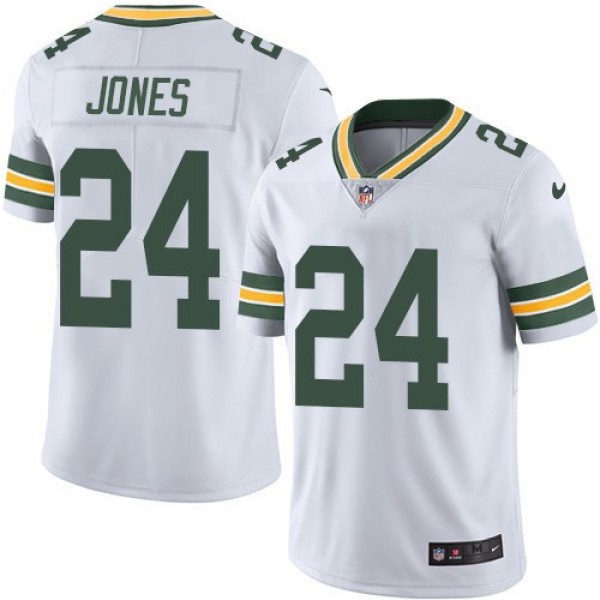 Nike Packers #24 Josh Jones White Men's Stitched NFL Vapor Untouchable Limited Jersey