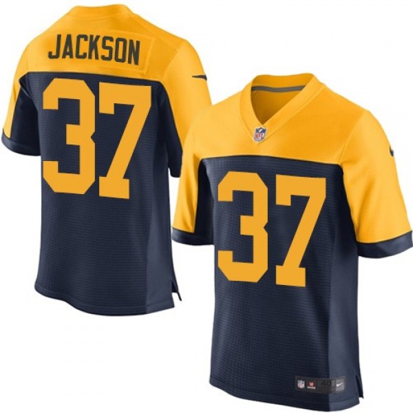 Nike Packers #37 Josh Jackson Navy Blue Alternate Men's Stitched NFL New Elite Jersey