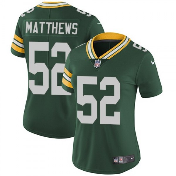 رسيفر قوبكس Women's Packers #52 Clay Matthews Green Team Color Stitched NFL ... رسيفر قوبكس