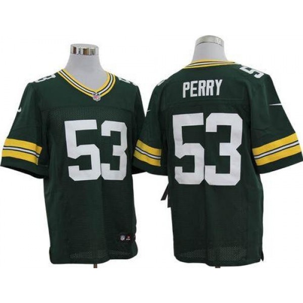 Nike Packers #53 Nick Perry Green Team Color Men's Stitched NFL Elite Jersey