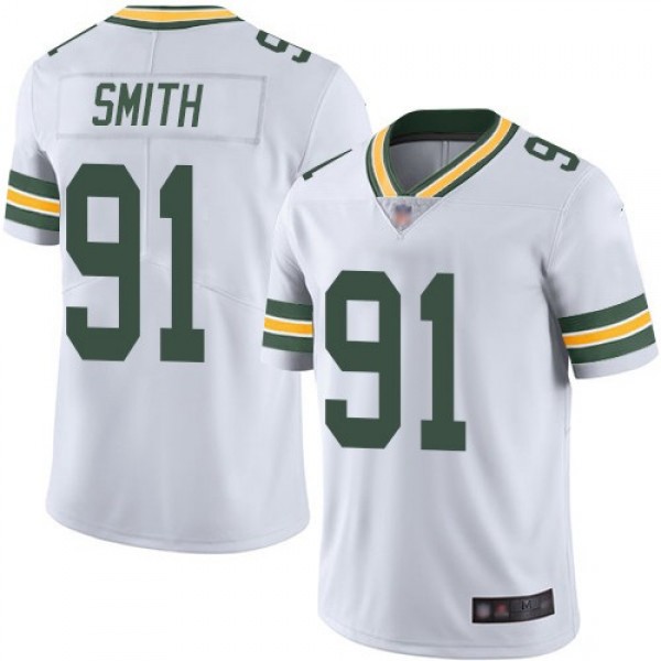 Nike Packers #91 Preston Smith White Men's Stitched NFL Vapor Untouchable Limited Jersey