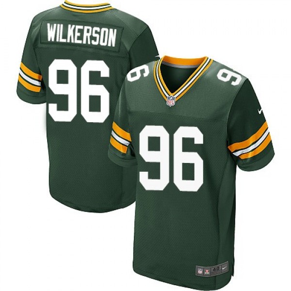 Nike Packers #96 Muhammad Wilkerson Green Team Color Men's Stitched NFL Elite Jersey