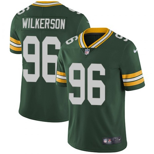 Nike Packers #96 Muhammad Wilkerson Green Team Color Men's Stitched NFL Vapor Untouchable Limited Jersey