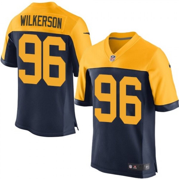 Nike Packers #96 Muhammad Wilkerson Navy Blue Alternate Men's Stitched NFL New Elite Jersey