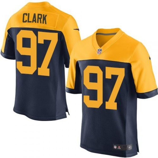 Nike Packers #97 Kenny Clark Navy Blue Alternate Men's Stitched NFL New Elite Jersey