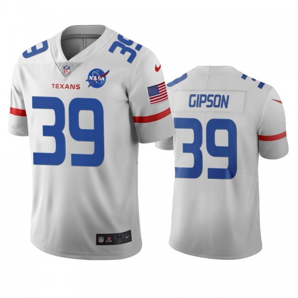 Houston Texans #39 Tashaun Gipson White Vapor Limited City Edition NFL Jersey