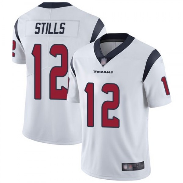 Nike Texans #12 Kenny Stills White Men's Stitched NFL Vapor Untouchable Limited Jersey