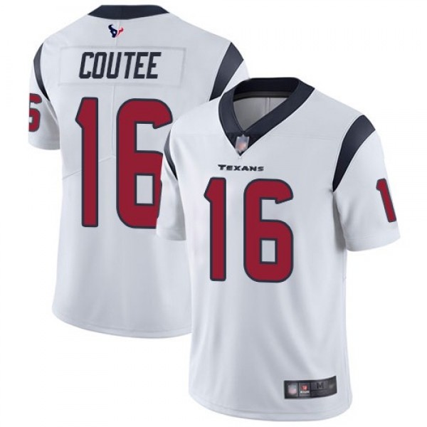 Nike Texans #16 Keke Coutee White Men's Stitched NFL Vapor Untouchable Limited Jersey
