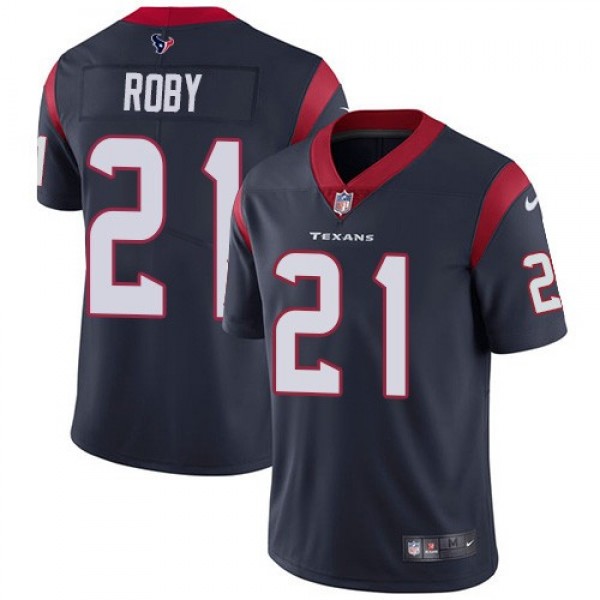Nike Texans #21 Bradley Roby Navy Blue Team Color Men's Stitched NFL Vapor Untouchable Limited Jersey