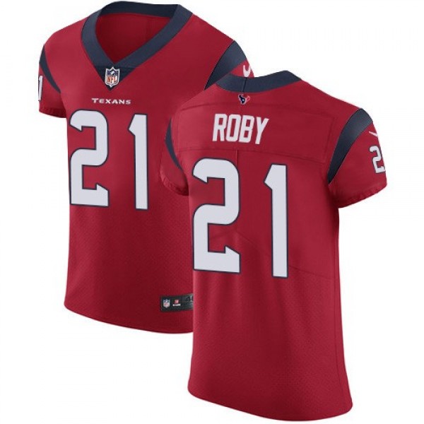 Nike Texans #21 Bradley Roby Red Alternate Men's Stitched NFL Vapor Untouchable Elite Jersey