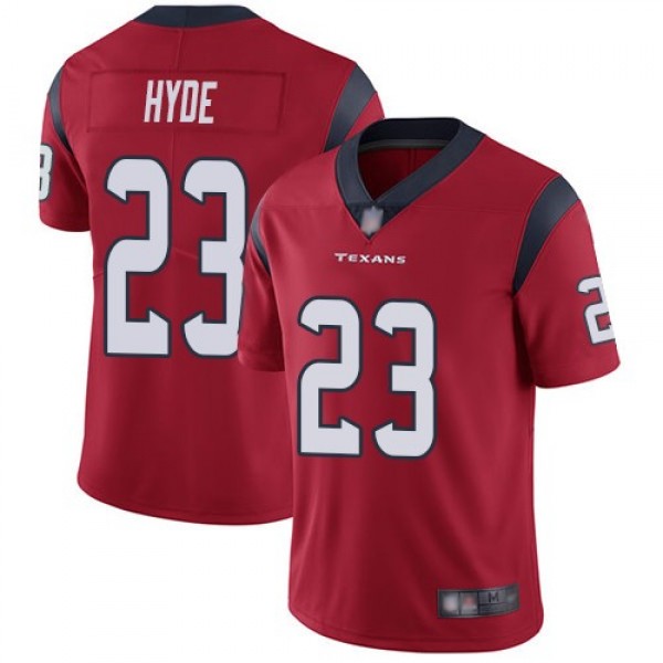 Nike Texans #23 Carlos Hyde Red Alternate Men's Stitched NFL Vapor Untouchable Limited Jersey