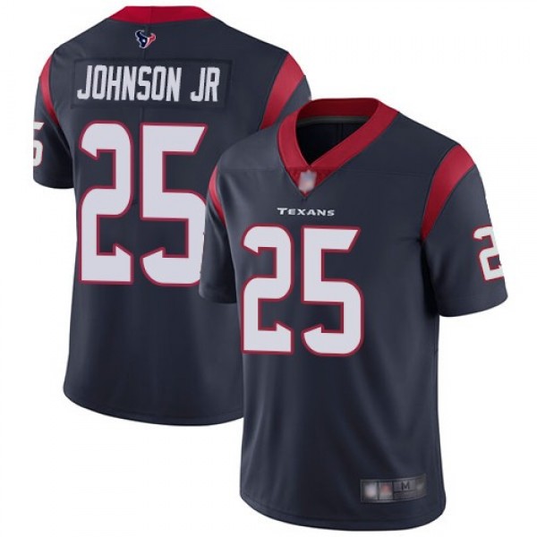 Nike Texans #25 Duke Johnson Jr Navy Blue Team Color Men's Stitched NFL Vapor Untouchable Limited Jersey