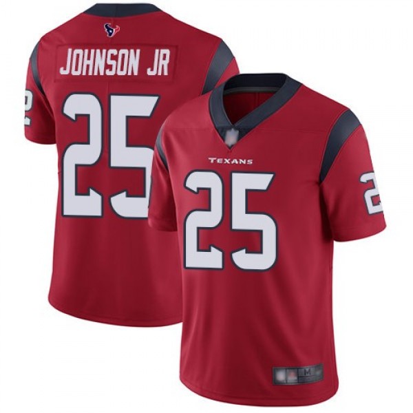 Nike Texans #25 Duke Johnson Jr Red Alternate Men's Stitched NFL Vapor Untouchable Limited Jersey