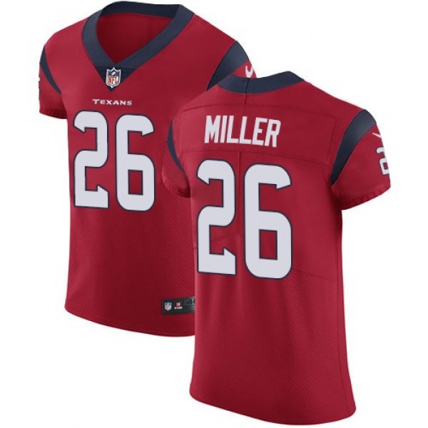 Nike Texans #26 Lamar Miller Red Alternate Men's Stitched NFL Vapor Untouchable Elite Jersey