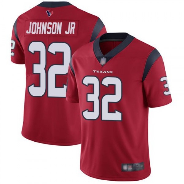 Nike Texans #32 Lonnie Johnson Jr. Red Alternate Men's Stitched NFL Vapor Untouchable Limited Jersey