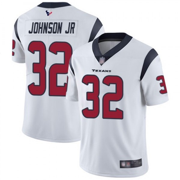 Nike Texans #32 Lonnie Johnson Jr. White Men's Stitched NFL Vapor Untouchable Limited Jersey